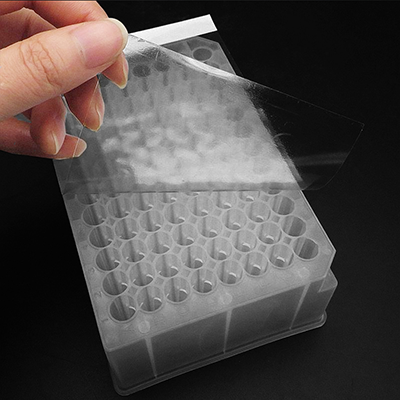 Pelicula adhesiva para PCR de plástico